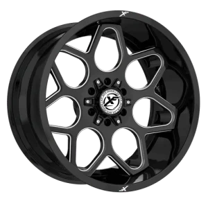 XF Off-Road – XF-233 – Black – 20″x10″ -12mm – Summer Wheels – XF-233201051271397-12GBML